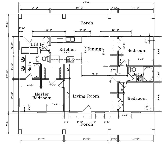 Perfect Metal Steel Frame Home W Different Layouts HQ Plans Pictures Metal Building Homes