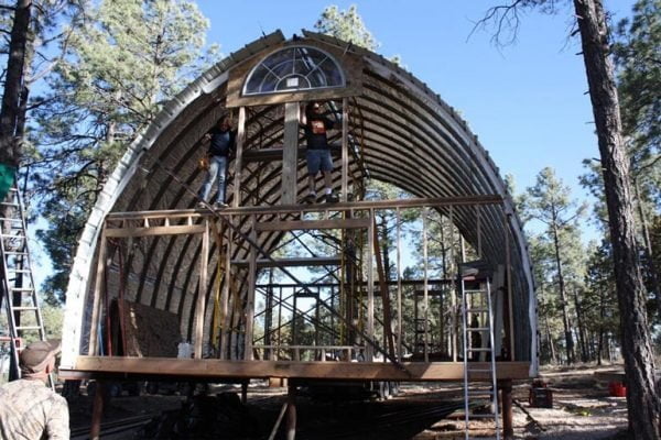 prefab metal cabins