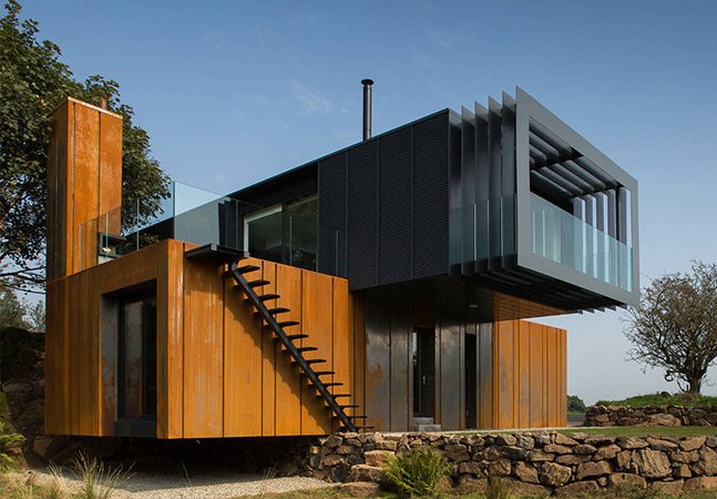 Houses Made from Shipping Containers