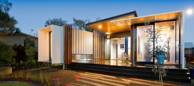 Houses Made from Shipping Containers 