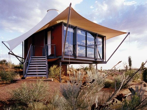 Metal Home With Tent