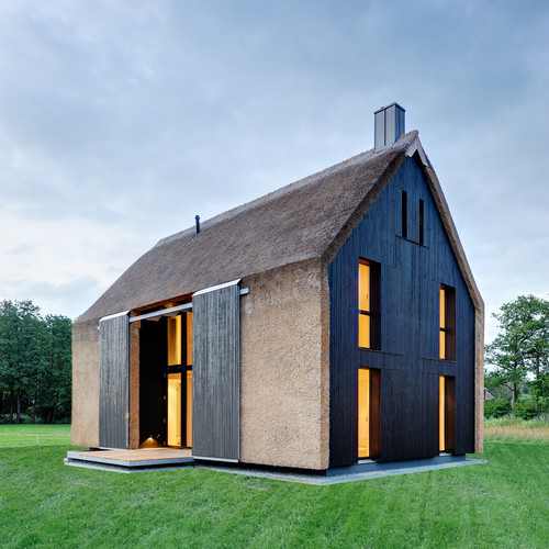 Modern barn house